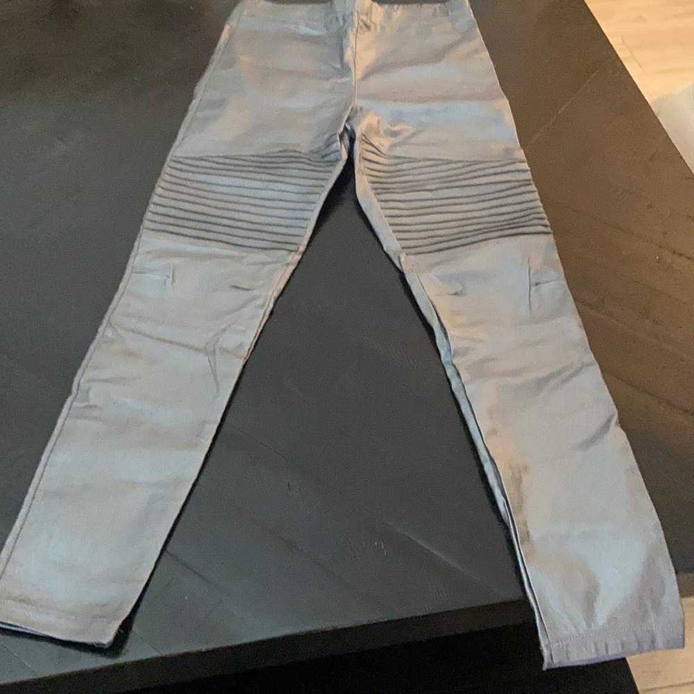 Metallic leggings